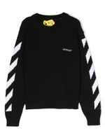 Off-White Kids pull Classic Arrow en coton - Noir