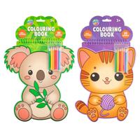 Moxy dierenvorm kleurboek + potloden