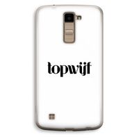 Topwijf Wit: LG K10 (2016) Transparant Hoesje