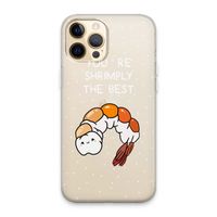 You're Shrimply The Best: iPhone 13 Pro Max Transparant Hoesje