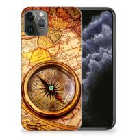 Apple iPhone 11 Pro | Silliconen Back Cover | Kompas Apple iPhone 11 Pro | Silliconen Back Cover | Kompas