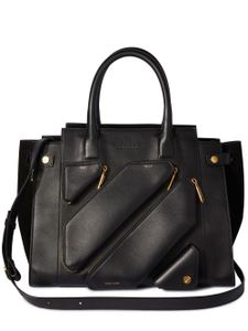 Off-White sac cabas City en cuir - Noir