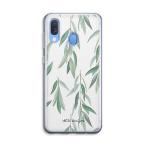 Branch up your life: Samsung Galaxy A40 Transparant Hoesje