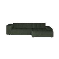 by fonQ Mumble Hoekbank met Chaise Longue Rechts - Chenille - Donkergroen by fonQ Mumble Hoekbank met Chaise Longue Rechts - Chenille - Donkergroen