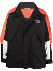 Valentino Garavani veste de sport à design à empiècements - Noir