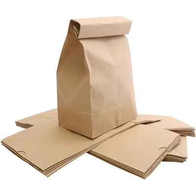 Creativ Company Papieren zakken, afm 15x25x43 cm, bruin, 50 stuk/ 1 doos