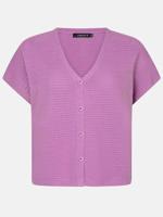 Ydence Elin Knitted Top | Violet