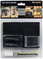 Krijtbord Securit A7 tags