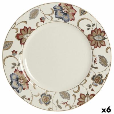 Dinerbord Queen´s By Churchill Jacobean Gebloemd Keramisch Porslin (6 Stuks)
