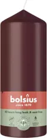 Bolsius stompkaars essentials 5.8x15cm velvet red