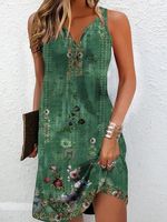 Casual Loose Nationality/Ethnic Dress - thumbnail