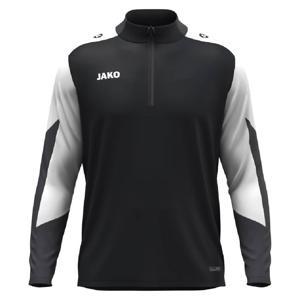 JAKO Dynamic Trainingstrui 1/4-Zip Zwart Wit Grijs