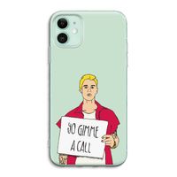 Gimme a call: iPhone 11 Transparant Hoesje