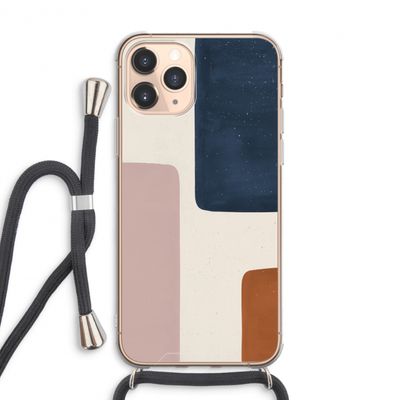 Geo #5: iPhone 11 Pro Max Transparant Hoesje met koord
