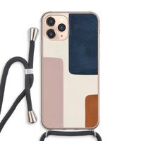 Geo #5: iPhone 11 Pro Max Transparant Hoesje met koord