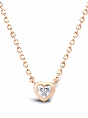 Pragnell collier Sundance en or rose 18ct pavé de diamants