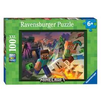 Ravensburger - monster minecraft leguzzel 100st. - thumbnail