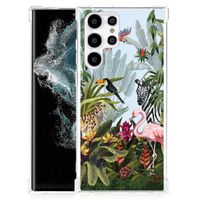 Case Anti-shock voor Samsung Galaxy S22 Ultra Jungle - thumbnail