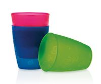 Nuby Open drinkbeker set 3 stuks 300 ml 12m+ - thumbnail