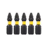 DeWALT DT7387T Extreme Impact Torsion Schroefbits PZ2 25mm 5 Stuks