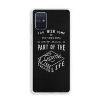 Life: Galaxy A71 Transparant Hoesje