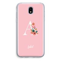 Pink Bouquet: Samsung Galaxy J5 (2017) Transparant Hoesje