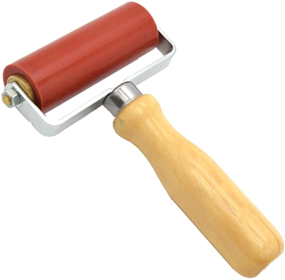 Aandrukrol siliconen 90 mm