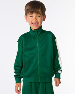 051 Kinder Sweatvest Felgroen (felgroen)