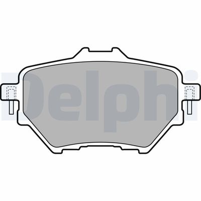 Remblokkenset, schijfrem LP2505