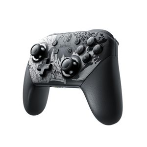 Nintendo Switch Pro Controller Monster Hunter Rise: Sunbreak Edition Zwart, Grijs, Zilver Bluetooth Gamepad Analoog/digitaal Nintendo Switch