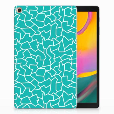Samsung Galaxy Tab A 10.1 (2019) Tablethoes Cracks Blue