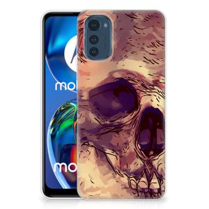 Silicone Back Case Motorola Moto E32/E32s Skullhead