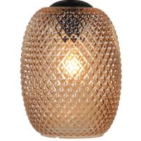 Glas amber pineapple Ø 16cm