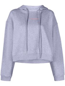 Stella McCartney hoodie à fermeture zippée - Gris