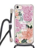 Kindness matters: iPhone 7 Transparant Hoesje met koord