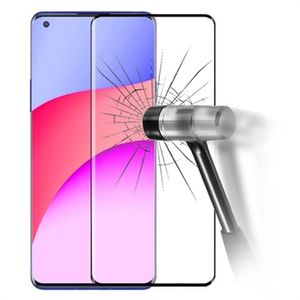 Full Cover OnePlus 8 Pro Tempered Glass Screenprotector - 9H - Zwart