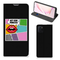 Samsung Galaxy Note 10 Lite Hippe Standcase Popart Princess - thumbnail