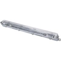 LED Waterdichte TL Armatuur - Velvalux Strela - 60cm - Enkel - Koppelbaar - Waterdicht IP65