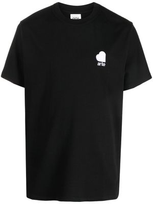 Arte Antwerp t-shirt en coton à logo brodé - Noir