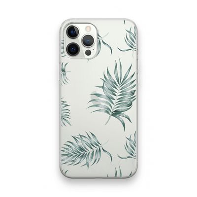 Simple leaves: iPhone 12 Pro Transparant Hoesje
