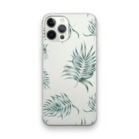 Simple leaves: iPhone 12 Pro Transparant Hoesje