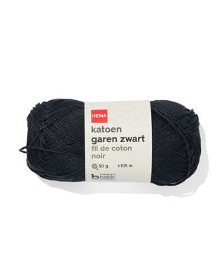 HEMA Katoen Garen Zwart 50gram 105meter