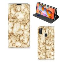 Samsung Galaxy M11 | A11 | Standcase | Marmer Goud