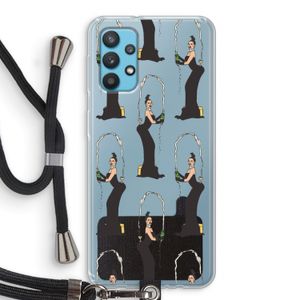Pop Some Kim: Samsung Galaxy A32 4G Transparant Hoesje met koord