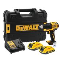DeWALT DCD708D2T Compacte Accu Schroefboormachine 18V XR 2.0Ah in TSTAK