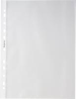 Pergamy geperforeerde showtas, ft A4, 11-gaatsperforatie, gekorrelde PP van 60 micron, pak van 100 stuks