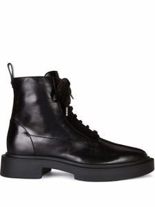 Giuseppe Zanotti bottines Achille à lacets - Noir