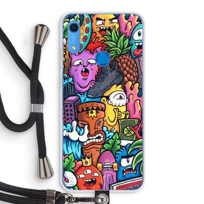 Vexx Mixtape: Huawei Y6s Transparant Hoesje met koord