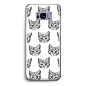 Kitten: Samsung Galaxy S8 Plus Transparant Hoesje