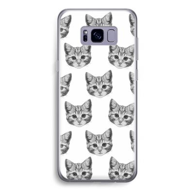 Kitten: Samsung Galaxy S8 Plus Transparant Hoesje